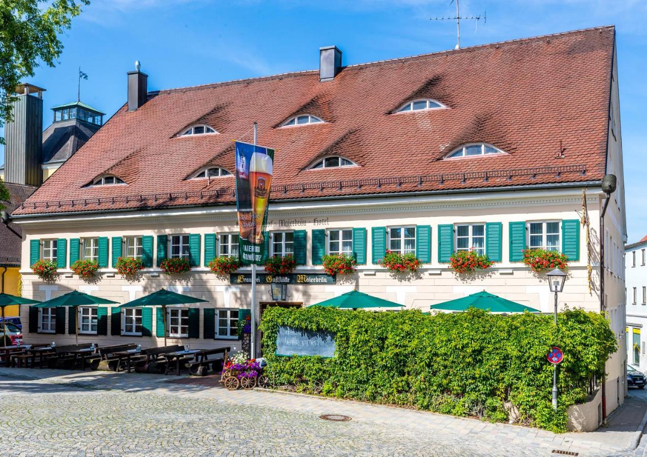 Hotel Maierbraeu Altomünster Exteriör bild